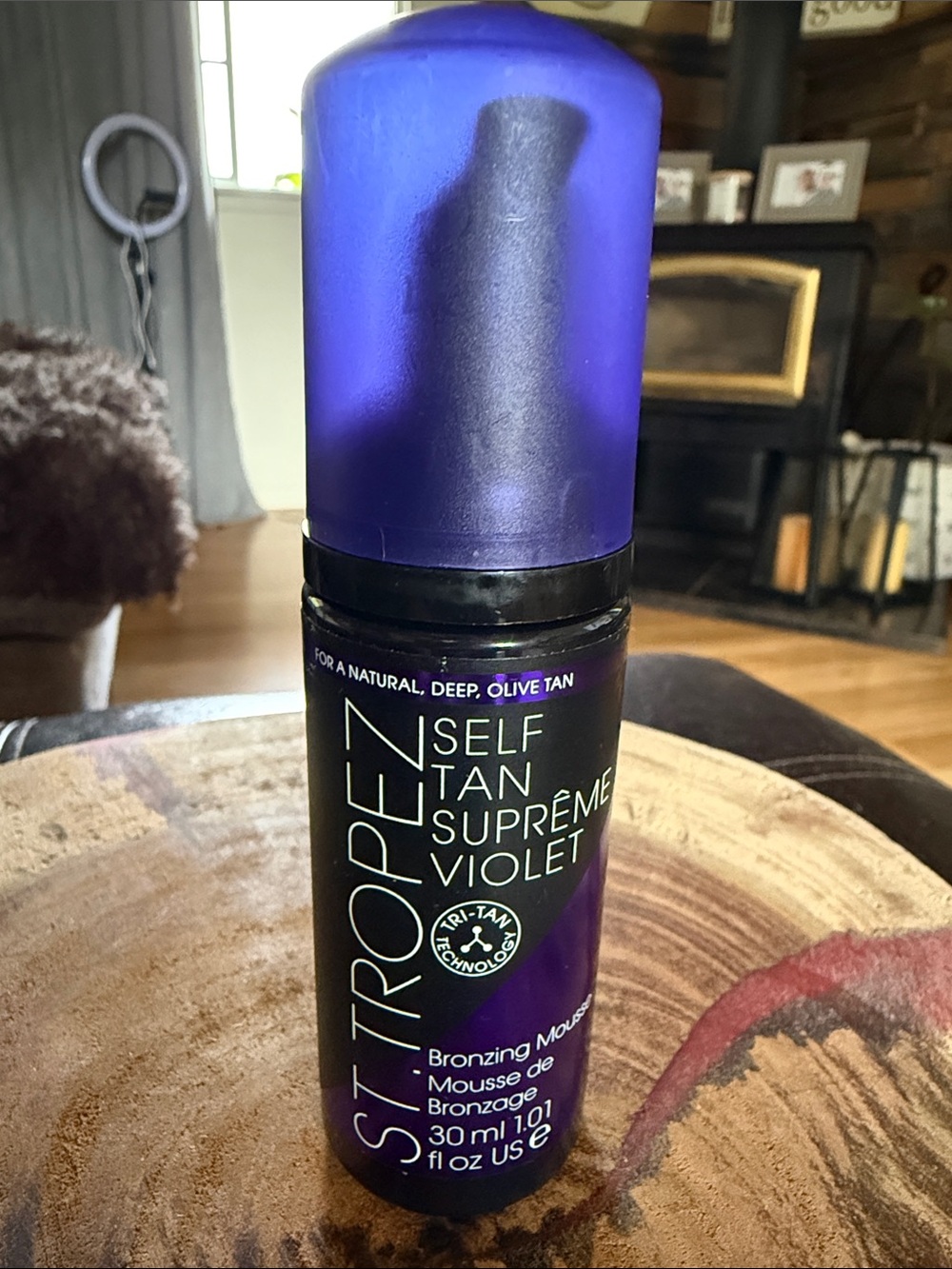 St. Tropez Self Tan Supreme Violet Mousse - Deep Violet Bottle